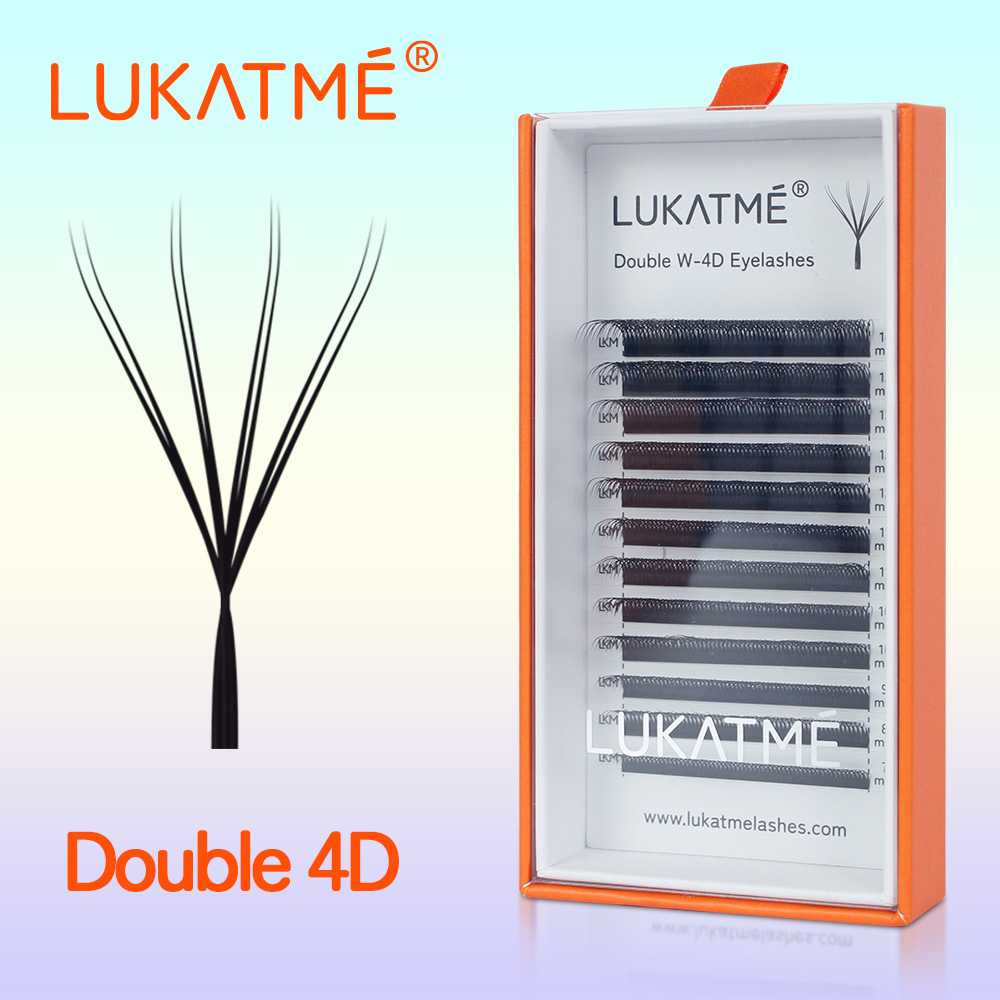 Eyelash Extension Double Volume - LUKATME Double 4D Eyelash Extensions Premade