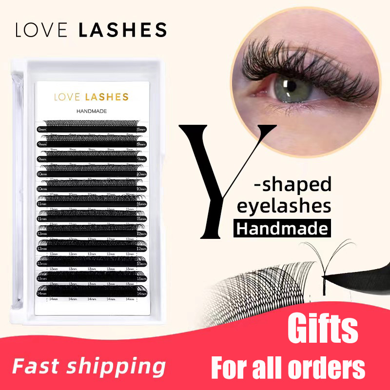 Eyelash Extension Double Volume - LOVE LASHES YY Shape Lash Fake