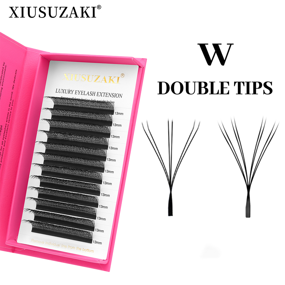 XIUSUZAKI Double Tips 3D 4D W  - Eyelash Extension Double Volume 评论和价格