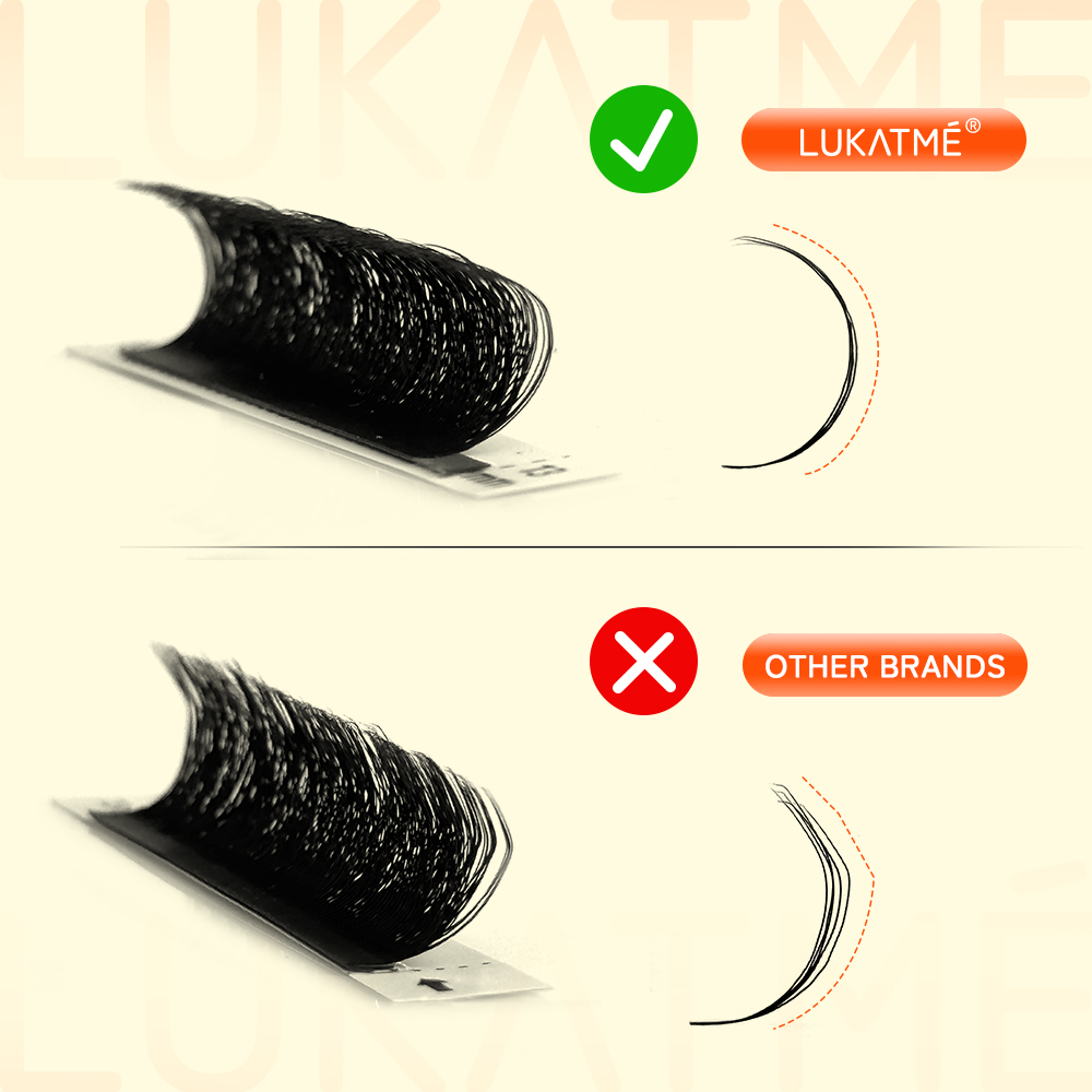 LUKATME Double 4D Eyelash Exte - Eyelash Extension Double Volume 评论和价格