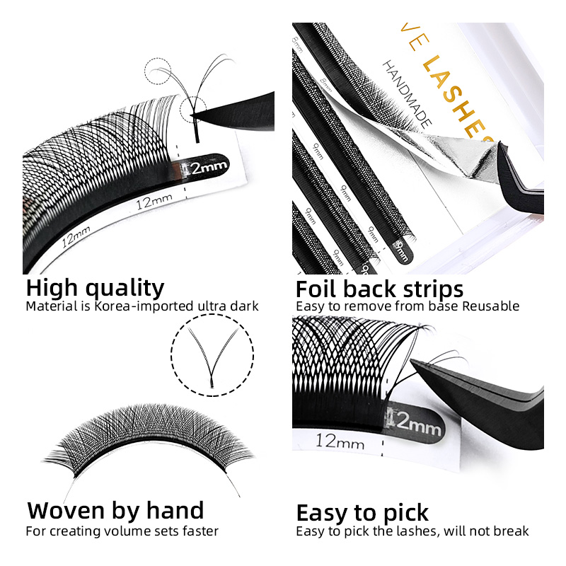 LOVE LASHES YY Shape Lash Fake - Eyelash Extension Double Volume 评论和价格