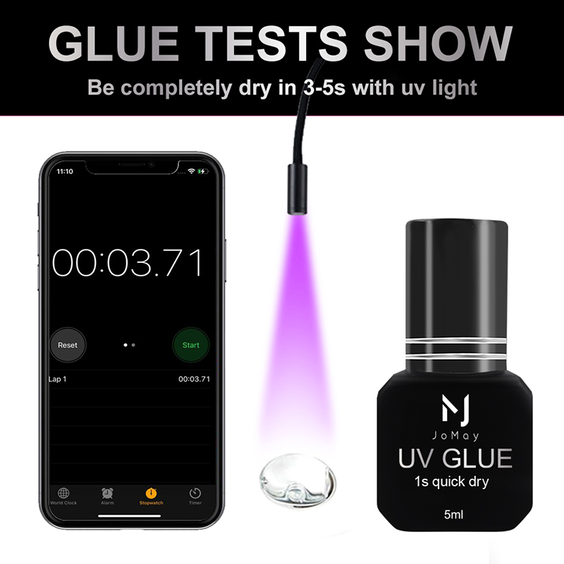 JOMAY 5ml UV Glue For Eyelashe - Sensitive Lash Glue 评论和价格