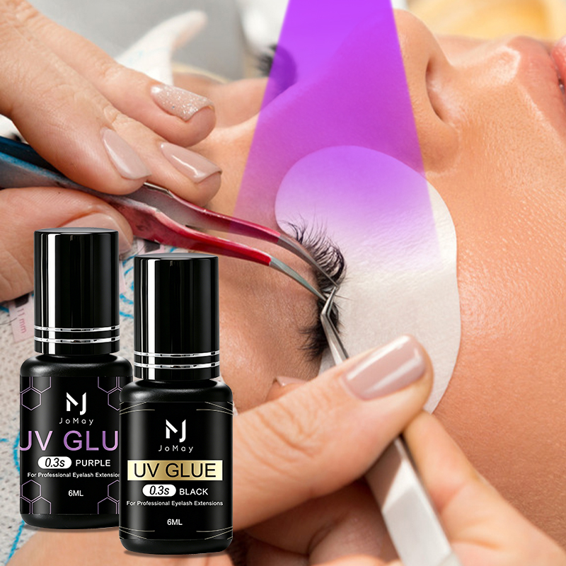 JOMAY Black Clear Purple UV Ey - Sensitive Lash Glue 评论和价格