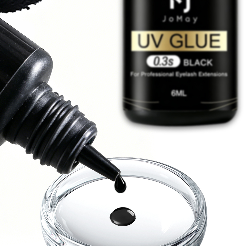 JOMAY Black Clear Purple UV Ey - Sensitive Lash Glue 评论和价格