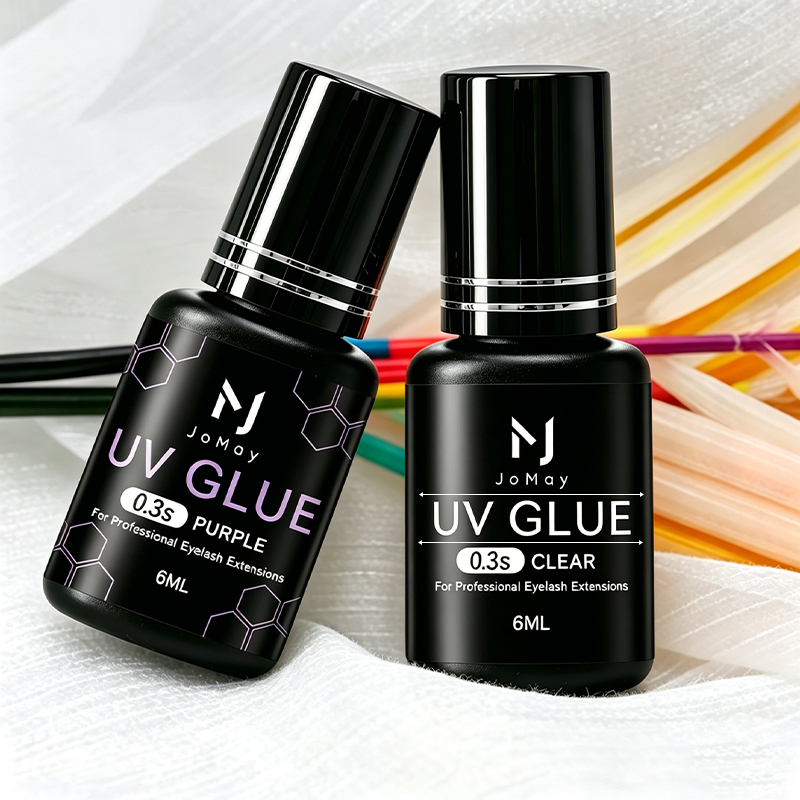 JOMAY Black Clear Purple UV Ey - Sensitive Lash Glue 评论和价格