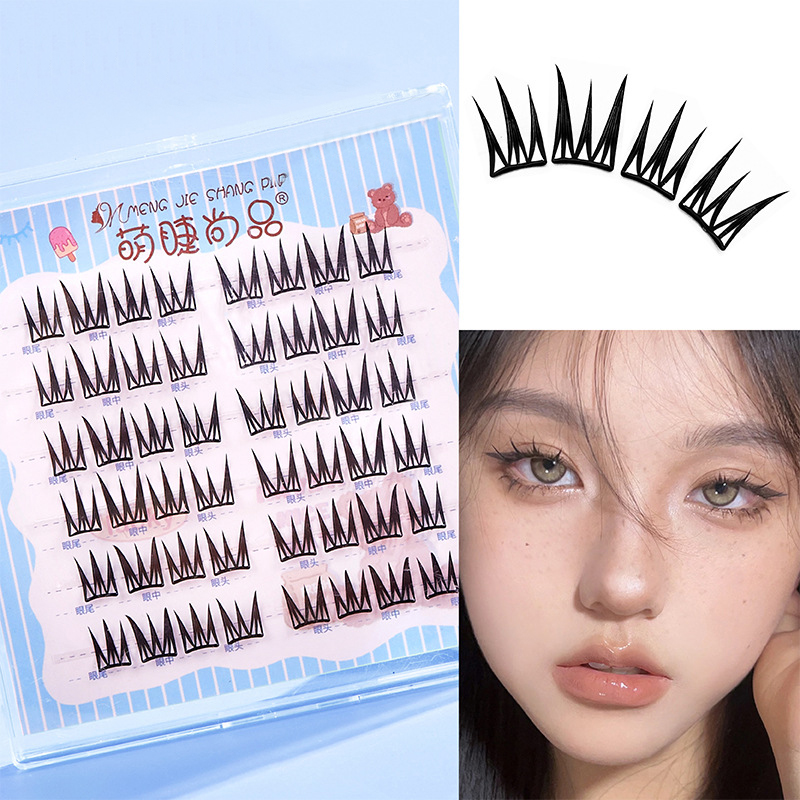 6 Rows New Doll False Eyelashe - Eyelash Extension No 9 评论和价格