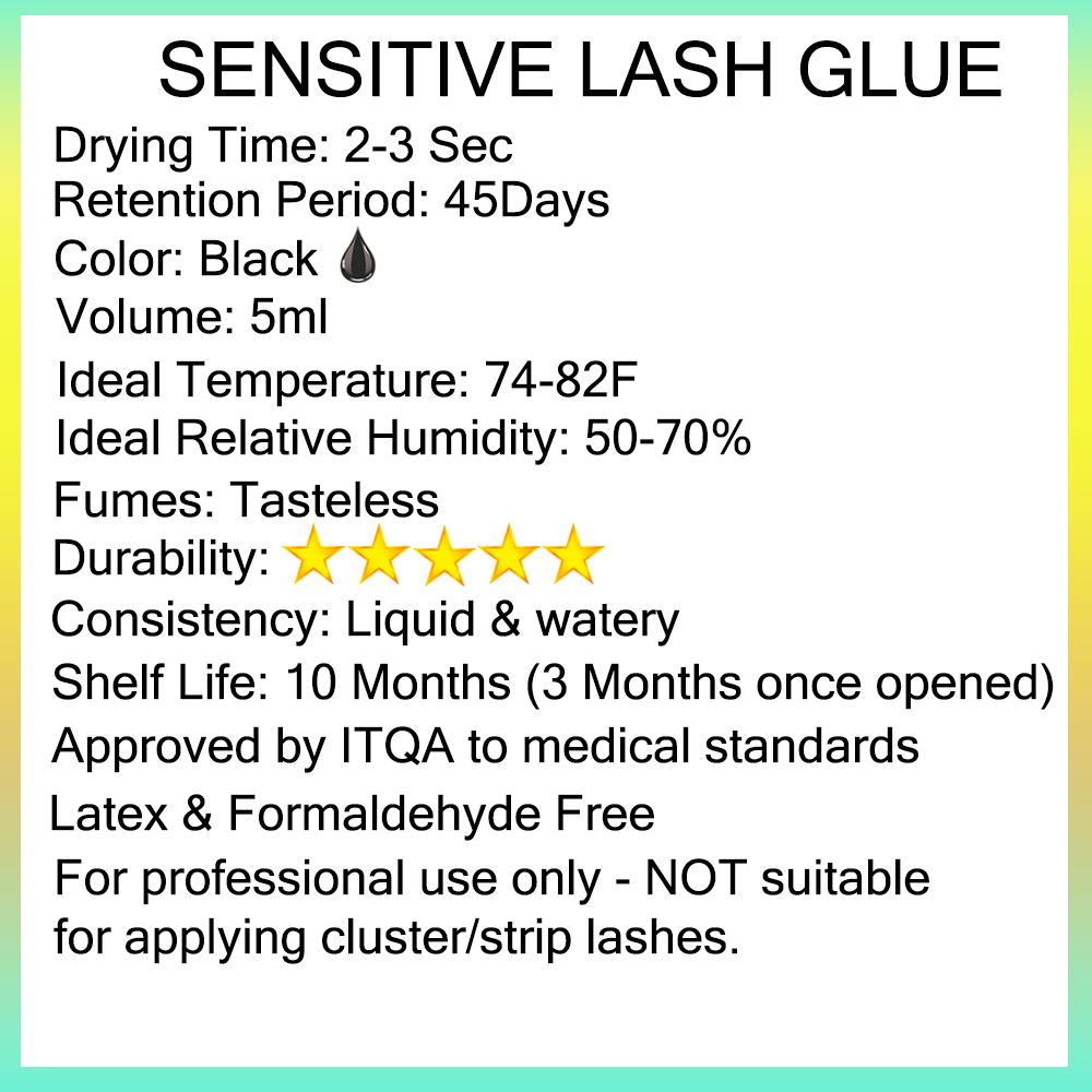 KODIES GEL Sensitive Eyelash G - Sensitive Lash Glue 评论和价格