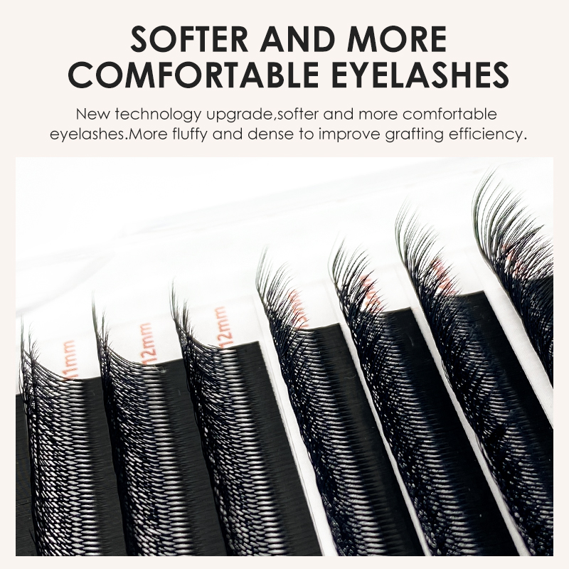 NATUHANA C D L LU Curl Premade - Eyelash Extension Double Volume 评论和价格