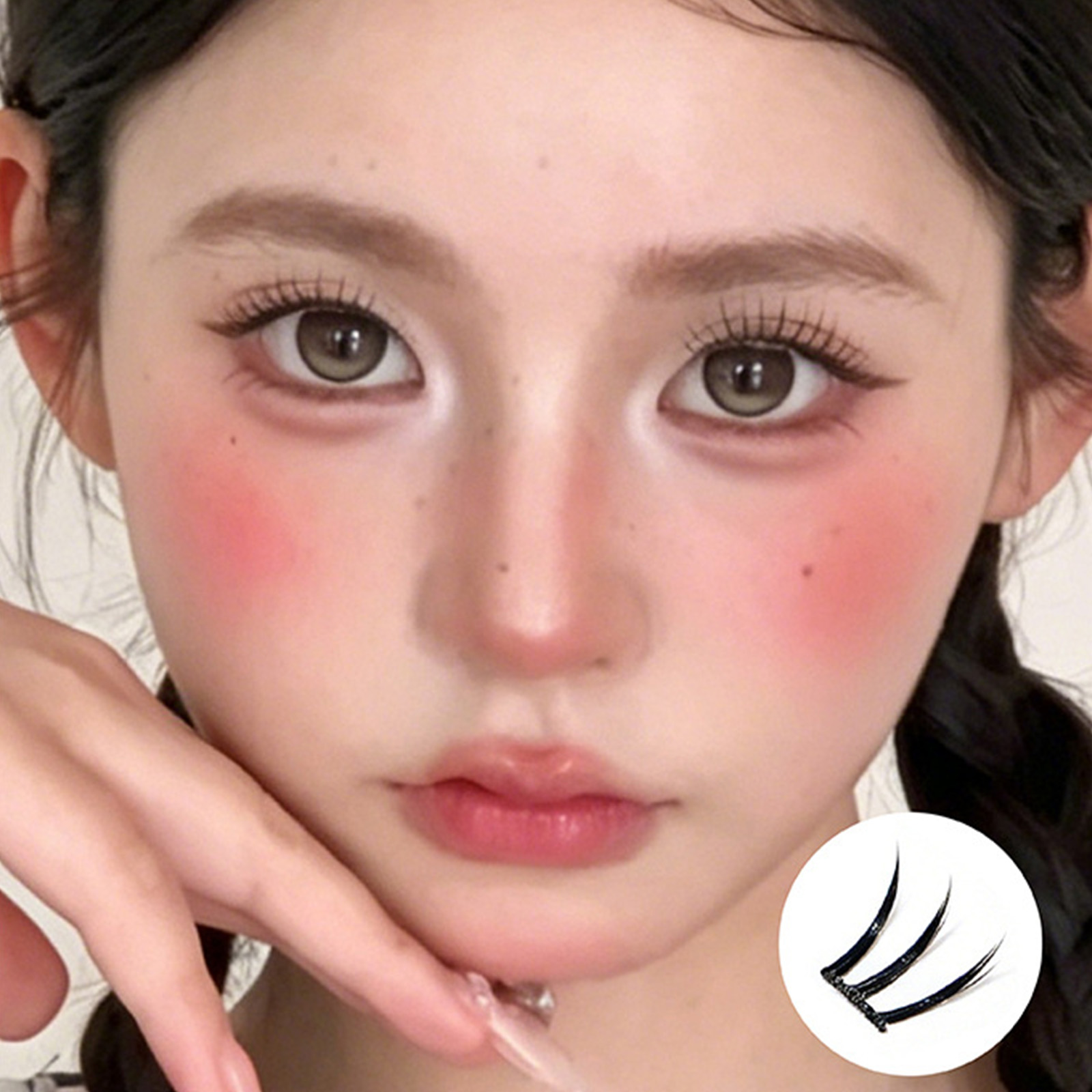 Natural Korean Style False Eye - Eyelash Extension No 9 评论和价格