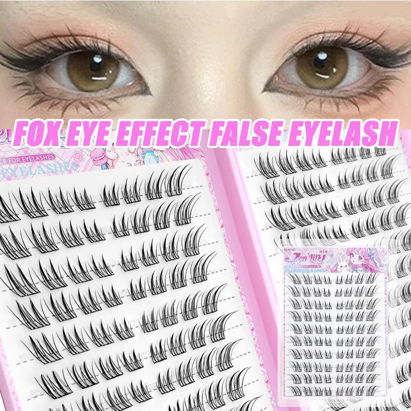 Glue Free Fox Eye False Eyelas - Sensitive Lash Glue 评论和价格