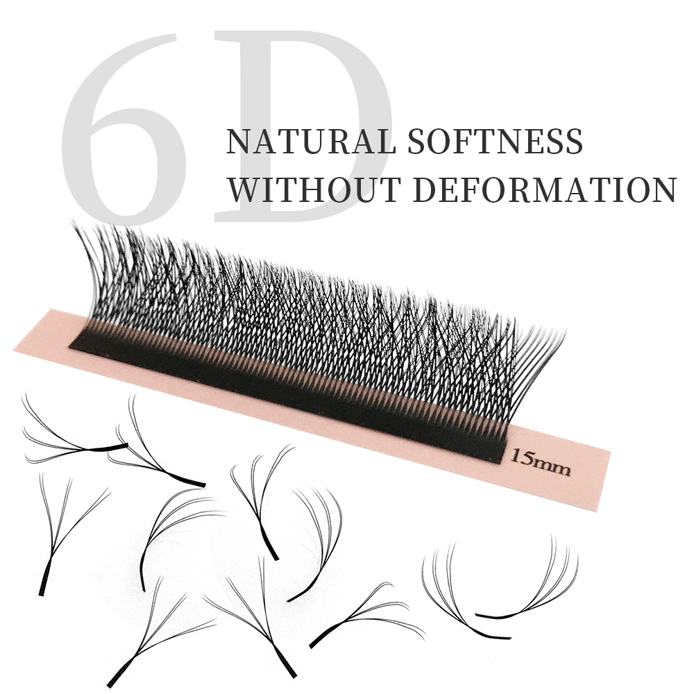 Goddess Double 3D/4DW Shaped E - Eyelash Extension Double Volume 评论和价格