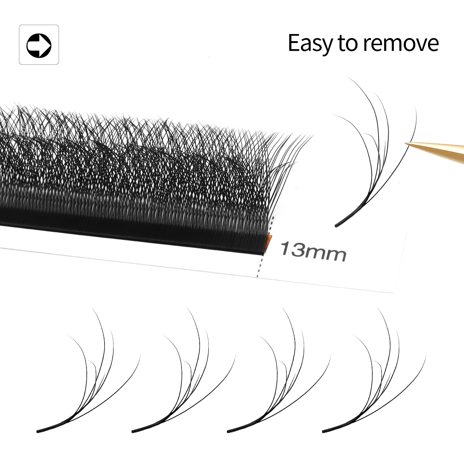 XIUSUZAKI Double Layers 3DW La - Eyelash Extension Double Volume 评论和价格