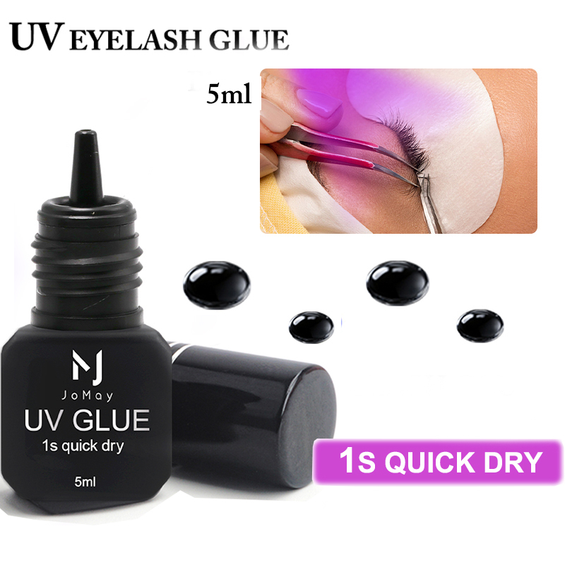 Eyelash Glue Black UV Glue Fak - Sensitive Lash Glue 评论和价格