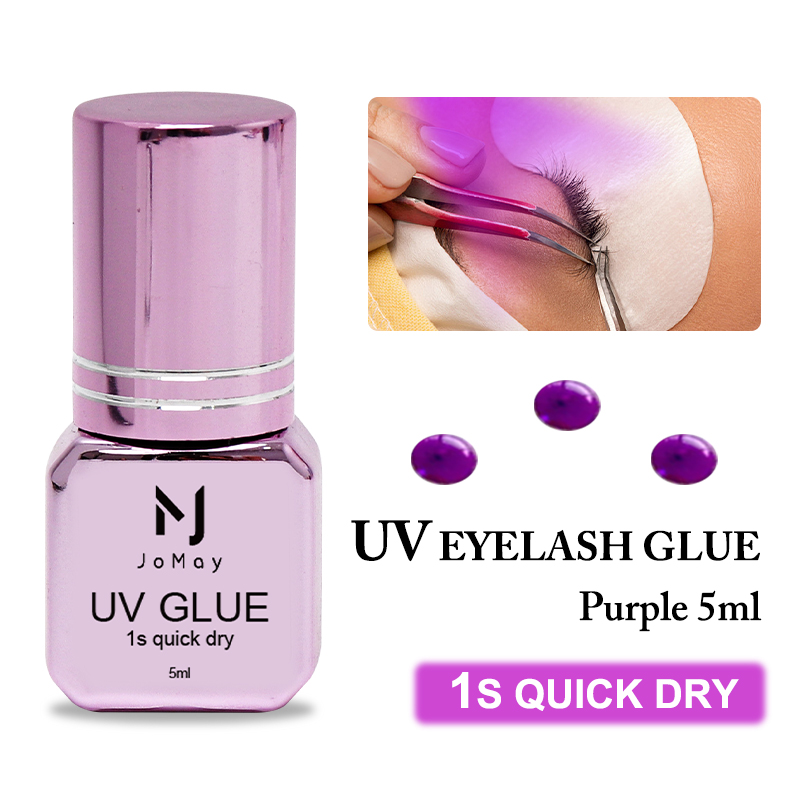Eyelash Glue Black UV Glue Fak - Sensitive Lash Glue 评论和价格