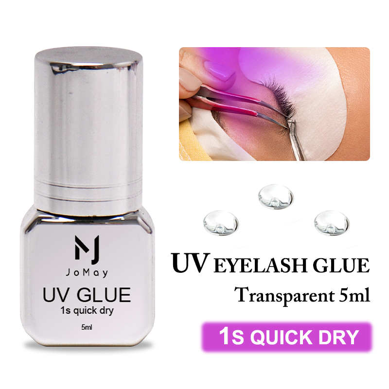 Eyelash Glue Black UV Glue Fak - Sensitive Lash Glue 评论和价格