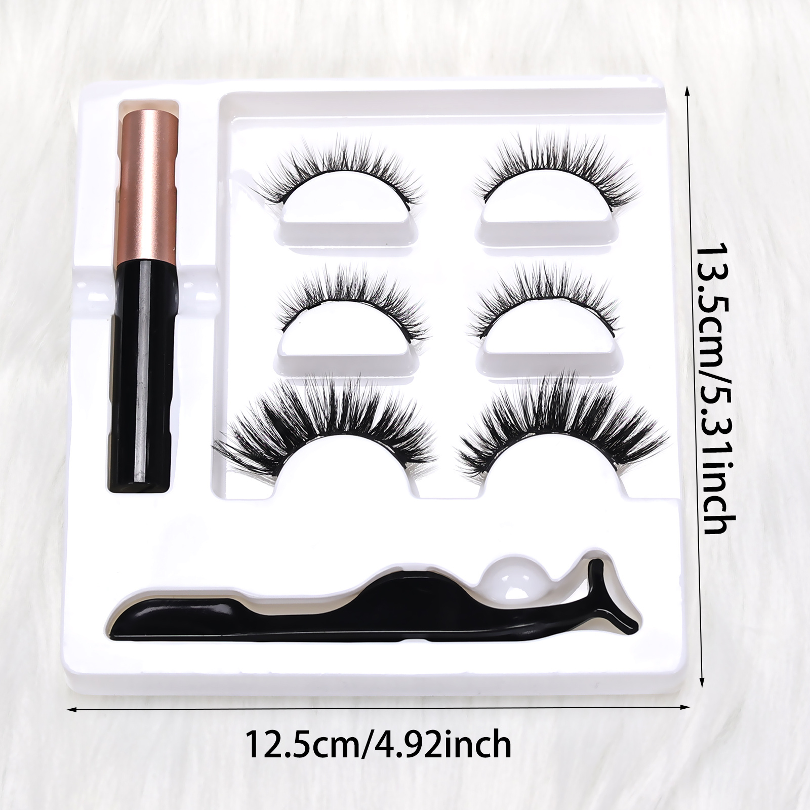 Reusable Soft Faux Magnetic Ey - Sensitive Lash Glue 评论和价格