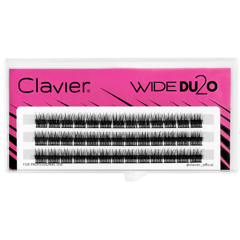 Clavier WIDE DU2O 6 Boxes Kit  - Eyelash Extension Double Volume 评论和价格