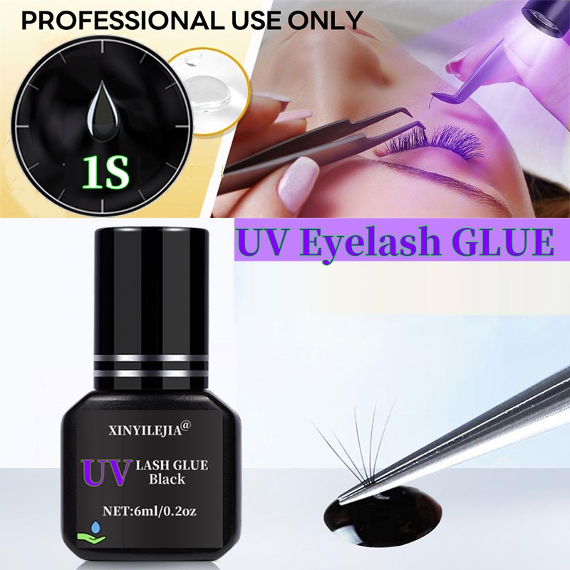 NEW UV Lashes Glue 6ml For Eye - Sensitive Lash Glue 评论和价格